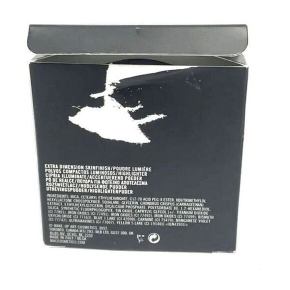 MAC Extra Dimension Skinfinish Highlighter DOUBLE GLEAM Full Size New in Box - Picture 5 of 5